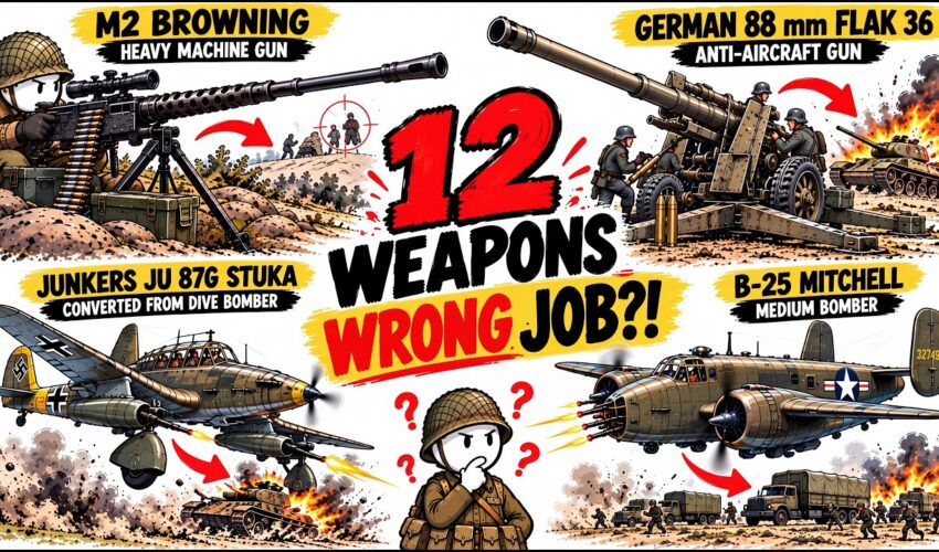 12 Weapons That Were Surprisingly Good at the Wrong Job