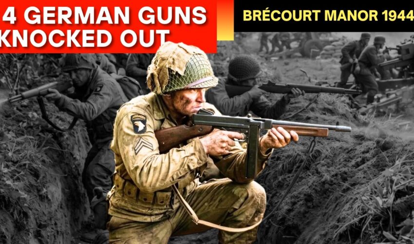 50 Germans Held 4 Guns Over Utah Beach. A Dozen Paratroopers Took All 4 in 3 Hours