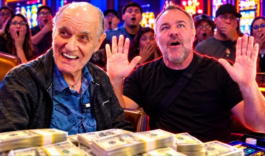 60 YEARS OF PLAYING SLOTS… NOTHING COULD PREPARE HIM FOR THIS MOMENT!