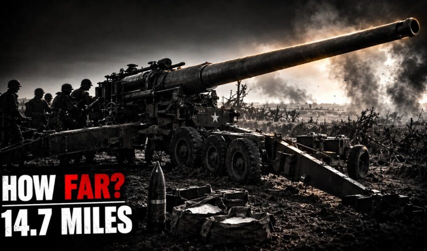 7 Things German Soldiers Found Strange About the American 155mm Long Tom Guns