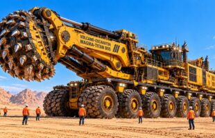 ASMR HEAVY VOLCANO – EXCAVATOR MAGMA -TITAN 800 MACHINERY EXTREME RESTORED | CINEAIMATRIX!