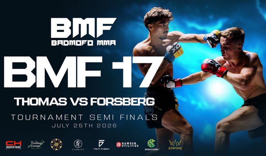 BMF 17 FULL FIGHT | Josef Thomas vs Andreas Forsberg | Amateur MMA Tournament Semi Finals
