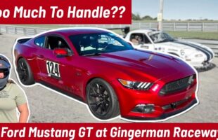 Can A Miata Driver Handle a MUSTANG GT at Gingerman Raceway??