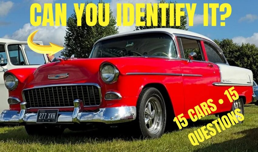 Can You Identify These Classic Cars Just by Their Looks? 🚗 | 15 Questions!