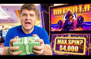 DOING MAX BET SLOT SPINS ONLY!