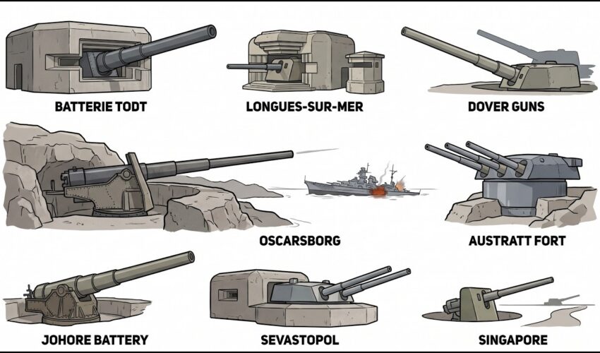 Every Deadliest Coastal Artillery Battery Explained