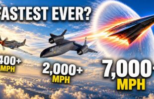 Evolution of 10 Fastest Planes Ever Built