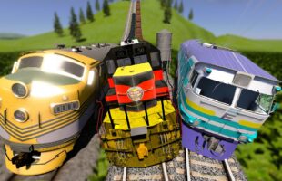 Extreme Train Crashes # 88 ( Fast Trains show no mercy ) | 4K!
