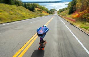 Fastest Speed On A Skateboard EVER (new world record!)