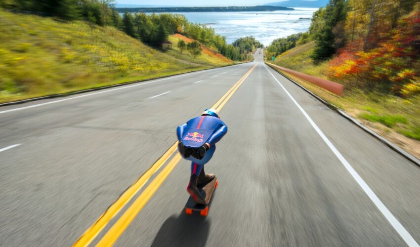 Fastest Speed On A Skateboard EVER (new world record!)