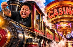 I PLAYED EVERY TRAIN SLOT MACHINE IN THE CASINO!