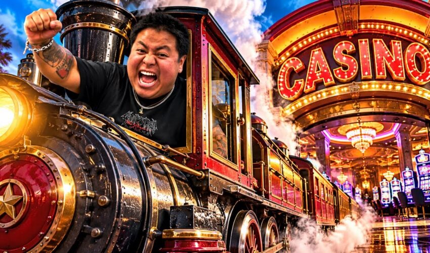 I PLAYED EVERY TRAIN SLOT MACHINE IN THE CASINO!