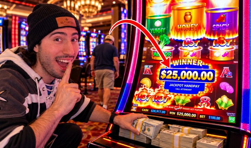 I WAITED FOR PEOPLE TO LOSE IN THE CASINO… THEN STOLE THEIR JACKPOTS!
