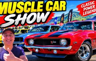 INCREDIBLE Classic Muscle Cars! 😲 Must See American Muscle Car Show Before It's Too Late!