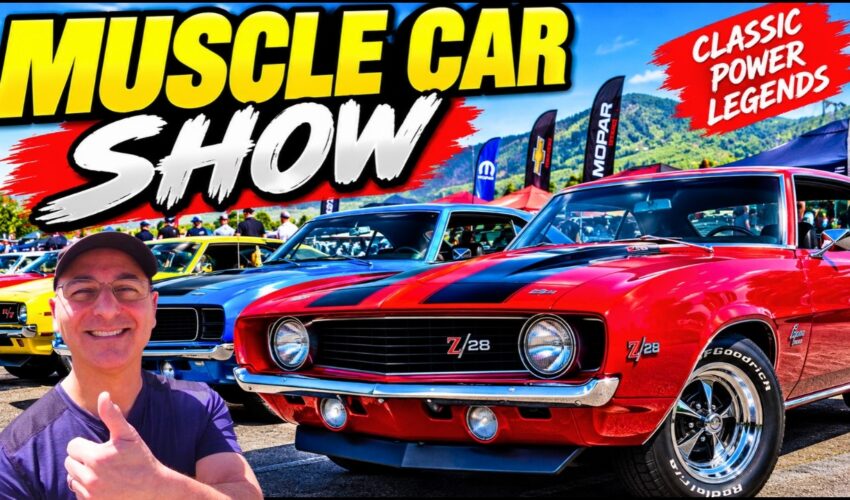 INCREDIBLE Classic Muscle Cars! 😲 Must See American Muscle Car Show Before It's Too Late!