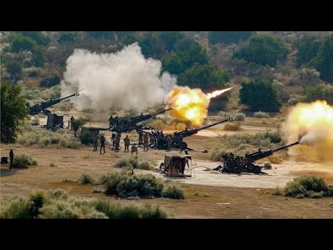 M777 Howitzer in Action | 155mm Artillery Live Fire