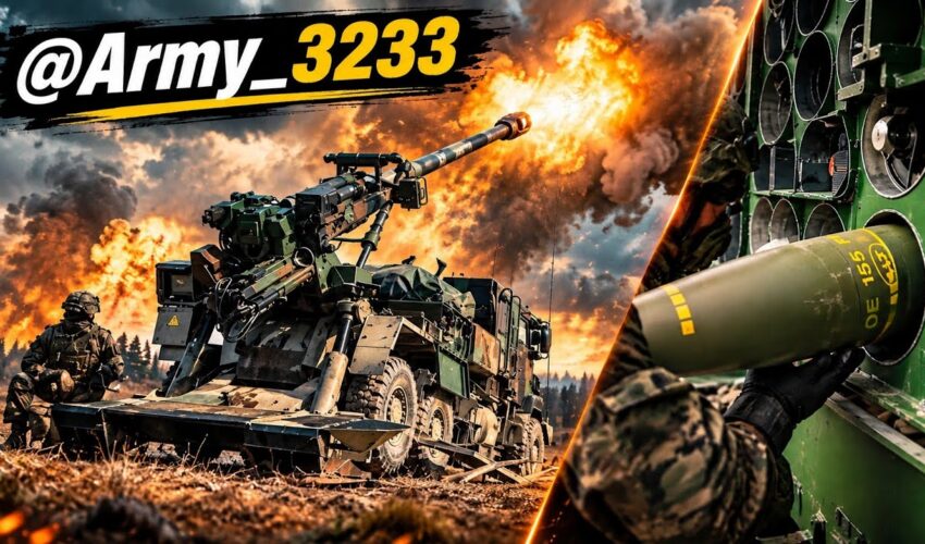 🔥 MASSIVE ARTILLERY FIRING 💥 Powerful Military Cannon in Action | @Army_3233