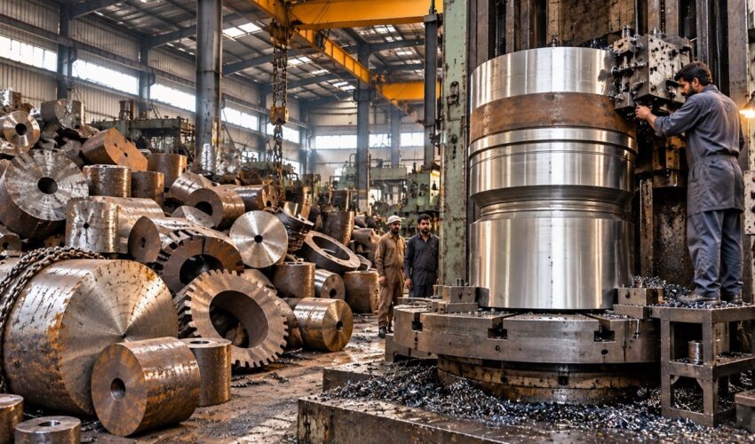 MASSIVE GEAR MANUFACTURING PROCESS | HEAVY CRANE LIFTING & GIANT GEAR MACHINING!