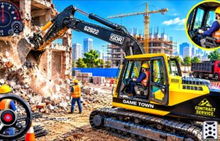 NEW HEAVY MACHINERY SIMULATOR 2026 – REAL CONSTRUCTION GAME 3D – ANDROID GAMEPLAY!