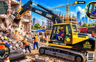 NEW HEAVY MACHINERY SIMULATOR 3D – REAL CONSTRUCTION GAME – ANDROID GAMEPLAY!