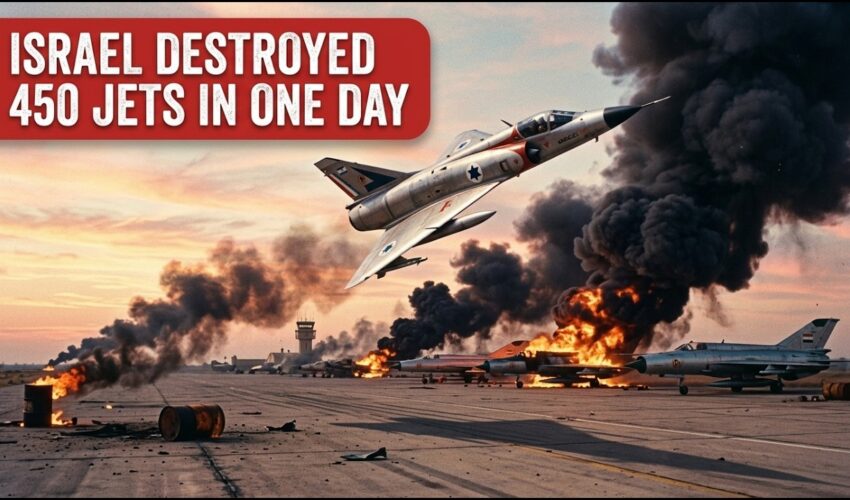 Operation Focus: Israel Destroyed 450 Jets in One Day
