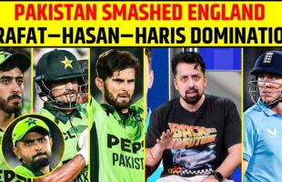 PAKISTAN VS ENGLAND ODI LIVE: PAKISTAN SMASHED ENGLAND ARAFAT–HASAN–HARIS DOMINATION #pakvseng