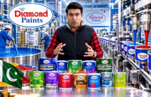 PAKISTAN'S BIGGEST & ADVANCED PAINT MANUFACTURING FACILITY | DIAMOND PAINT FACTORY | MADE IN PAKISTAN!