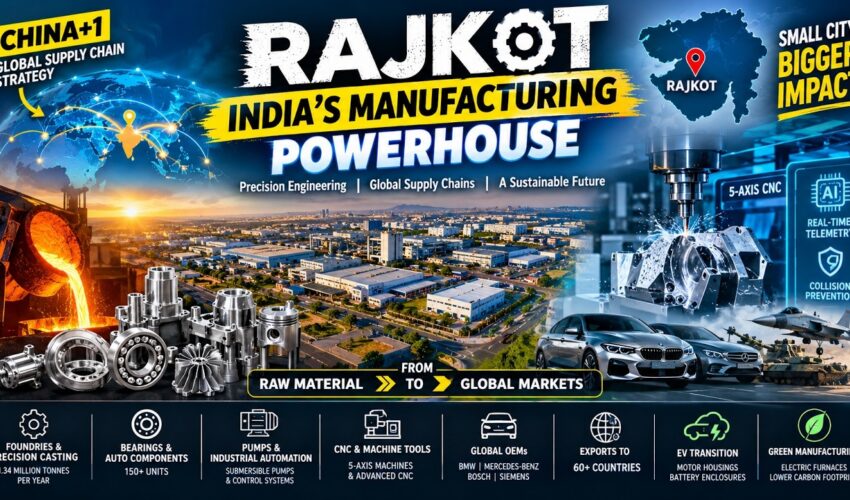 RAJKOT: THE HIDDEN MANUFACTURING POWERHOUSE OF INDIA | CHINA+1 OPPORTUNITY!