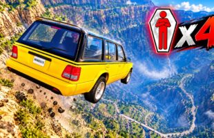 Realistic High-Speed Cliff Drops and Car Crashes in BeamNG.drive | Ultra Detailed Crash Compilation