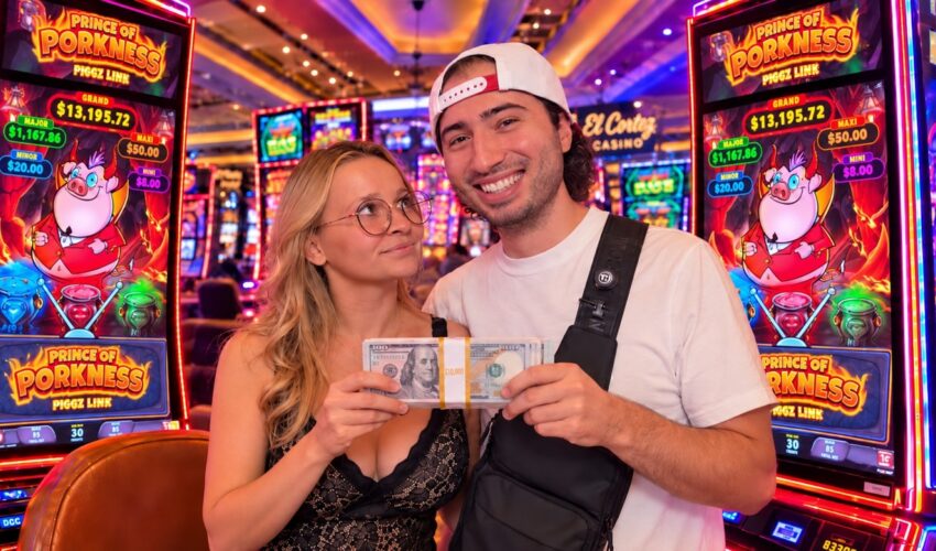 Screaming Our Lungs Out! This Slot Machine Is INSANE!