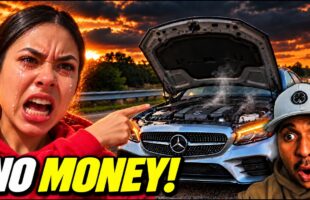 She Flaunted Her Fake Luxury Lifestyle… Then Her Dream Mercedes Became a Nightmare 😳