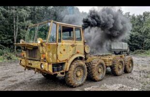 STARTING ABANDONED HEAVY MACHINES & TRUCKS 🔥 V12 DIESEL SOUND!