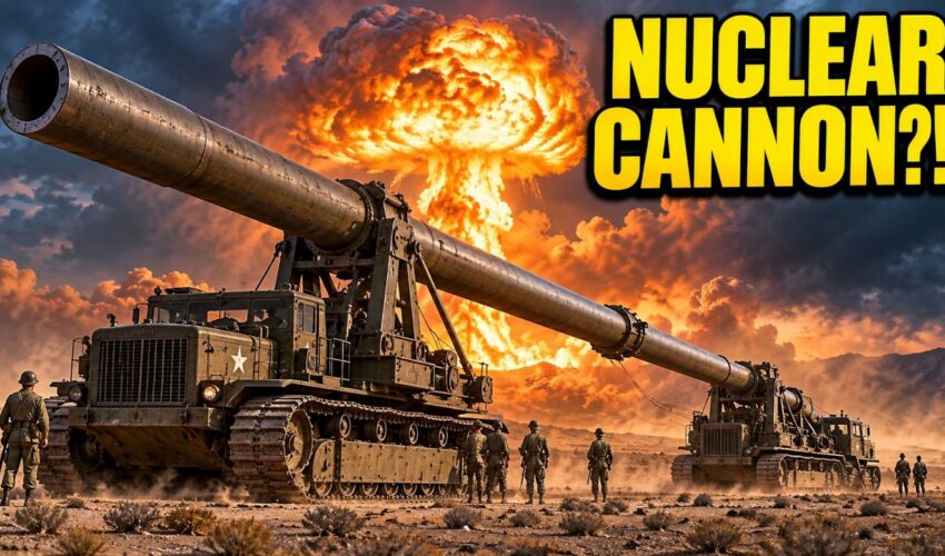 The Cannon That Fired a Nuclear Bomb — M65 Atomic Annie