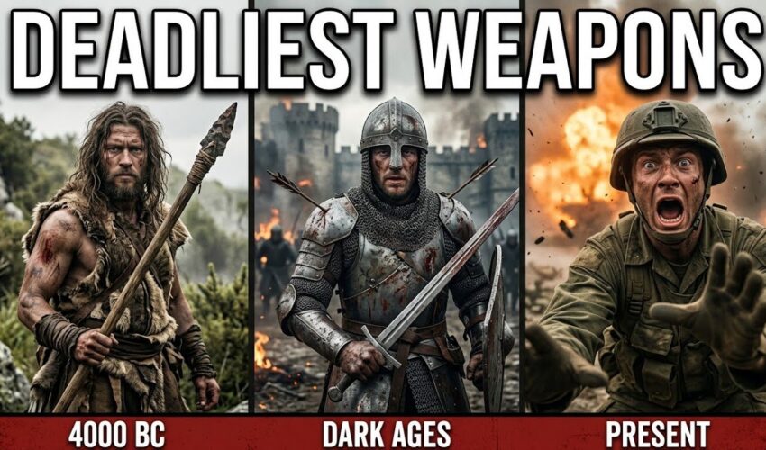 The Deadliest Weapon from Every Time Period in History