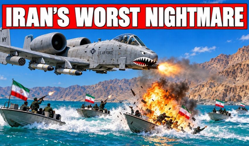The Gunship That Hunts Iran's Speedboats Every Day