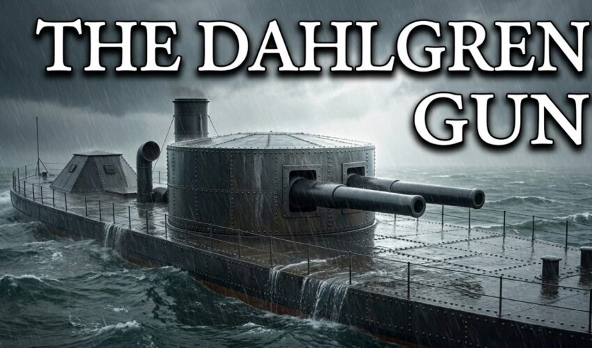 The Incredible Engineering of the Dahlgren Gun — The Guns Inside the Monitor's Turret