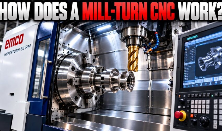 THE SECRET BEHIND MILL-TURN CNC MACHINES!