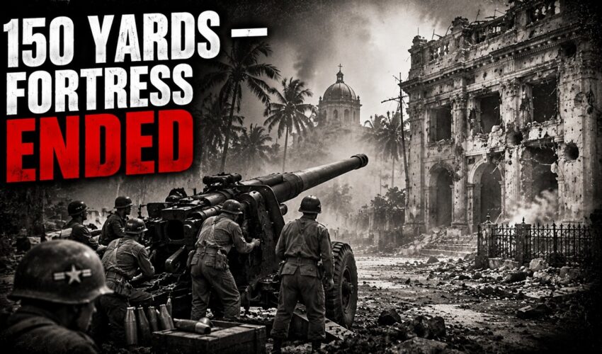 This 155mm Gun Was Never Meant to Hit Targets—Until It Destroyed “Impregnable” Bunkers!