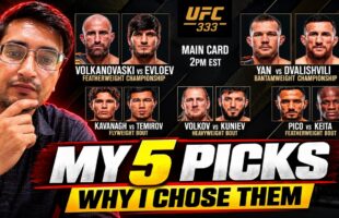 UFC 333 Predictions: Who Gets the WIN? 🔥