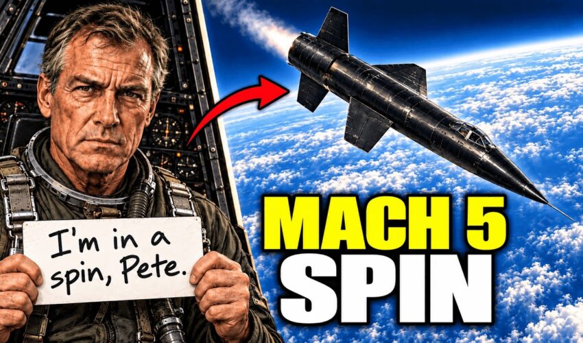 What Happened to the X-15 Pilot Whose Rocket Plane Spun Out at Mach 5