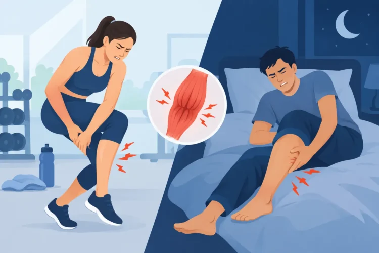 Why Muscles Cramp During Training and at Night