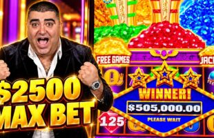World RECORD BREAKING JACKPOT On Spooky 👻 Link Slot – $2,500 Max Bet